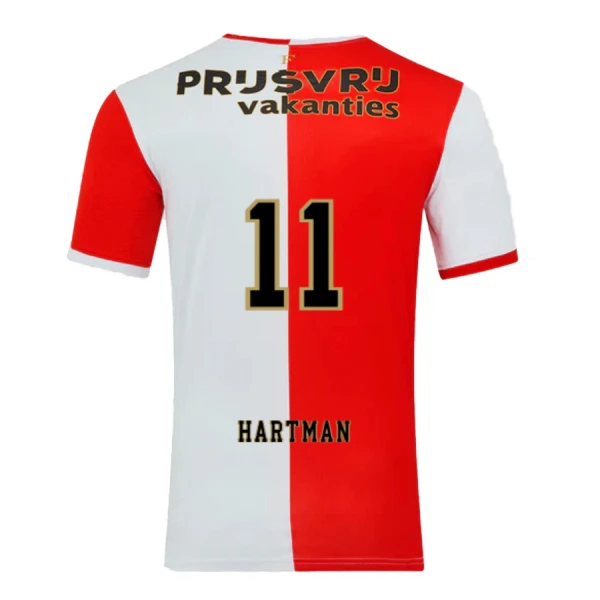 Feyenoord Hartman 11 Pelipaita Miesten Koti 2025-26 Feyenoord Hartman 11 Pelipaita Miesten Koti 2025-26