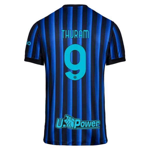 Inter Milan Thuram 9 Pelipaita Miesten Koti 2025-26 Inter Milan Thuram 9 Pelipaita Miesten Koti 2025-26