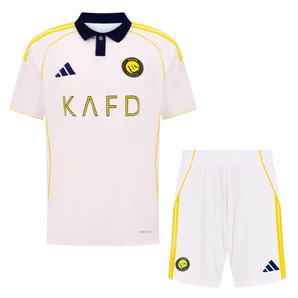 Al-Nassr FC Pelipaita Lasten Kolmas 2025-26 Al-Nassr FC Pelipaita Lasten Kolmas 2025-26