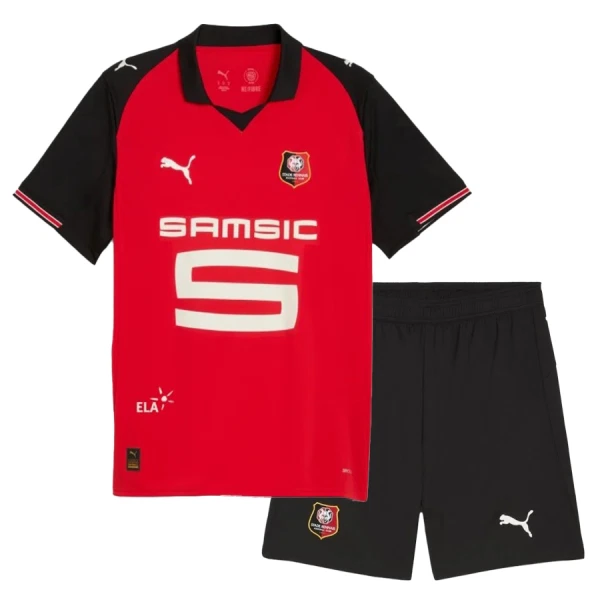Stade Rennais Pelipaita Lasten Koti 2025-26 Stade Rennais Pelipaita Lasten Koti 2025-26