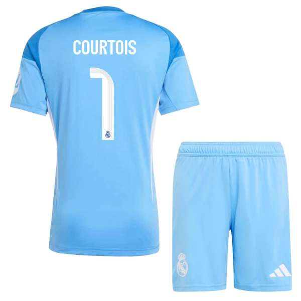 Real Madrid Courtois 1 Maalivahdin Pelipaita Lasten 2025-26 Real Madrid Courtois 1 Maalivahdin Pelipaita Lasten 2025-26