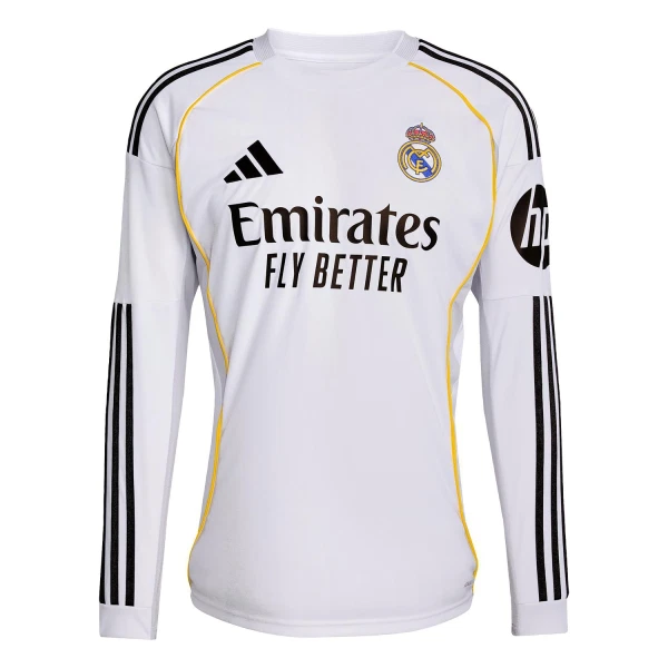 Real Madrid Pitkähihainen Pelipaita Miesten Koti 2025-26