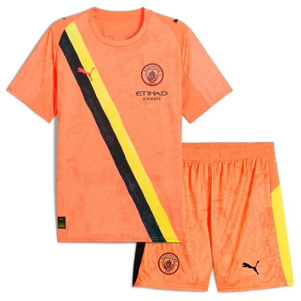 Manchester City KidSuper Maalivahdin Pelipaita Lasten 2025-26 Manchester City KidSuper Maalivahdin Pelipaita Lasten 2025-26