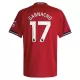Manchester United Garnacho 17 Pelipaita Miesten Koti 2025-26 Manchester United Garnacho 17 Pelipaita Miesten Koti 2025-26