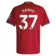 Manchester United Mainoo 37 Pelipaita Miesten Koti 2025-26 Manchester United Mainoo 37 Pelipaita Miesten Koti 2025-26