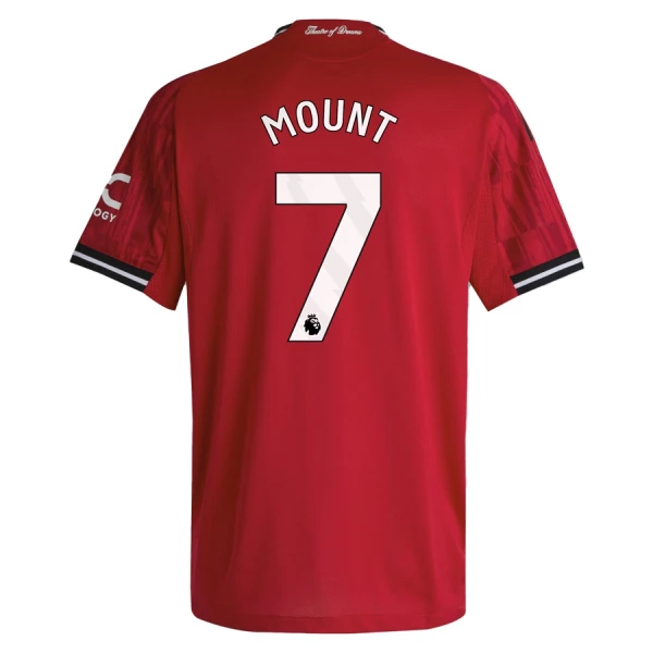 Manchester United Mount 7 Pelipaita Miesten Koti 2025-26 Manchester United Mount 7 Pelipaita Miesten Koti 2025-26