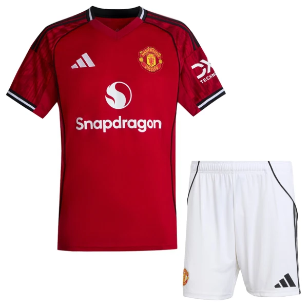 Manchester United Pelipaita Lasten Koti 2025-26 Manchester United Pelipaita Lasten Koti 2025-26