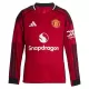 Manchester United Pitkähihainen Pelipaita Miesten Koti 2025-26 Manchester United Pitkähihainen Pelipaita Miesten Koti 2025-26