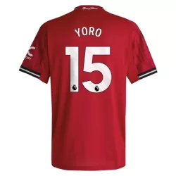 Manchester United Yoro 15 Pelipaita Miesten Koti 2025-26 Manchester United Yoro 15 Pelipaita Miesten Koti 2025-26