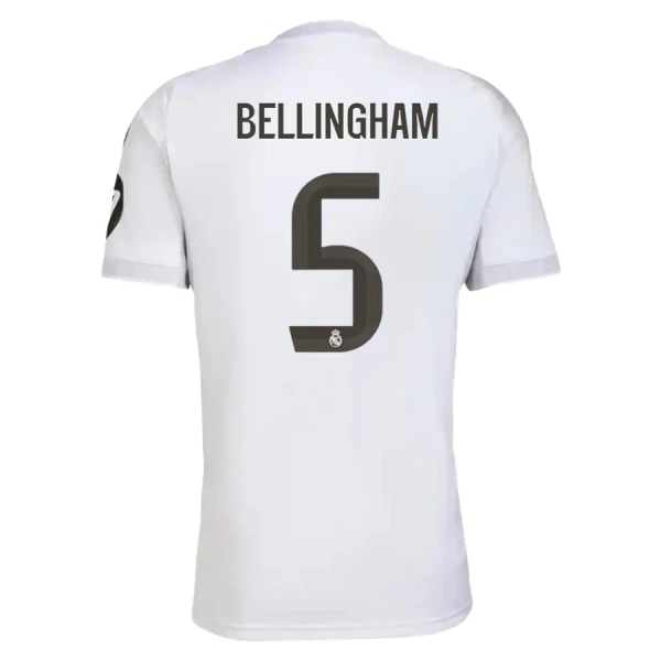 Real Madrid Bellingham 5 Pelipaita Miesten Koti 2025-26 Real Madrid Bellingham 5 Pelipaita Miesten Koti 2025-26