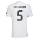 Real Madrid Bellingham 5 Pelipaita Miesten Koti 2025-26 Real Madrid Bellingham 5 Pelipaita Miesten Koti 2025-26