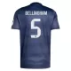 Real Madrid Bellingham 5 Pelipaita Miesten Vieras 2025-26 Real Madrid Bellingham 5 Pelipaita Miesten Vieras 2025-26
