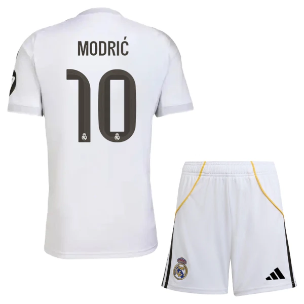 Real Madrid Modrić 10 Pelipaita Lasten Koti 2025-26 Real Madrid Modrić 10 Pelipaita Lasten Koti 2025-26