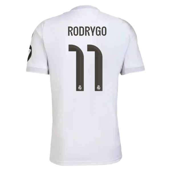 Real Madrid Rodrygo 11 Pelipaita Miesten Koti 2025-26 Real Madrid Rodrygo 11 Pelipaita Miesten Koti 2025-26