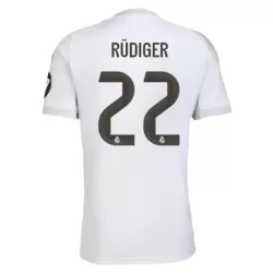 Real Madrid Rudiger 22 Pelipaita Miesten Koti 2025-26 Real Madrid Rudiger 22 Pelipaita Miesten Koti 2025-26