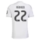 Real Madrid Rudiger 22 Pelipaita Miesten Koti 2025-26 Real Madrid Rudiger 22 Pelipaita Miesten Koti 2025-26
