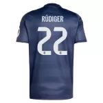 Real Madrid Rudiger 22 Pelipaita Miesten Vieras 2025-26