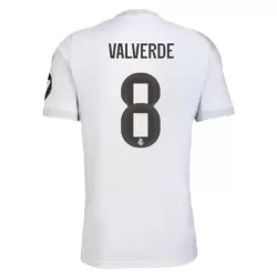 Real Madrid Valverde 8 Pelipaita Miesten Koti 2025-26 Real Madrid Valverde 8 Pelipaita Miesten Koti 2025-26