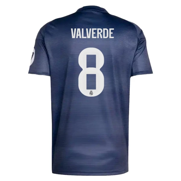 Real Madrid Valverde 8 Pelipaita Miesten Vieras 2025-26 Real Madrid Valverde 8 Pelipaita Miesten Vieras 2025-26