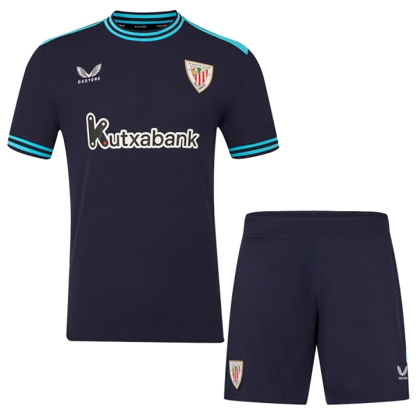 Athletic Bilbao Pelipaita Lasten Vieras 2025-26 Athletic Bilbao Pelipaita Lasten Vieras 2025-26