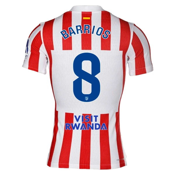 Atlético Madrid Barrios 8 Pelipaita Miesten Koti 2025-26 Atlético Madrid Barrios 8 Pelipaita Miesten Koti 2025-26