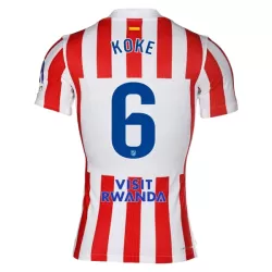 Atlético Madrid Koke 6 Pelipaita Miesten Koti 2025-26 Atlético Madrid Koke 6 Pelipaita Miesten Koti 2025-26