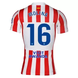 Atlético Madrid Molina 16 Pelipaita Miesten Koti 2025-26 Atlético Madrid Molina 16 Pelipaita Miesten Koti 2025-26
