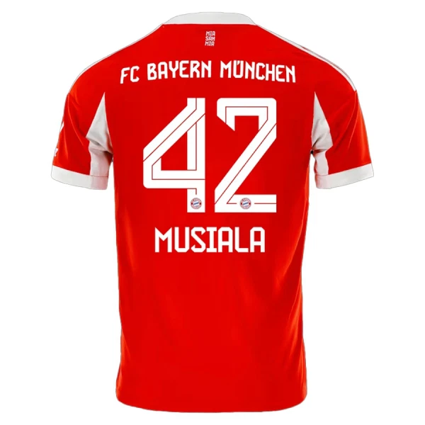 FC Bayern München Jamal Musiala 42 Pelipaita Lasten Koti 2025-26