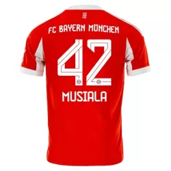 FC Bayern München Jamal Musiala 42 Pelipaita Miesten Koti 2025-26 FC Bayern München Jamal Musiala 42 Pelipaita Miesten Koti 2025-26