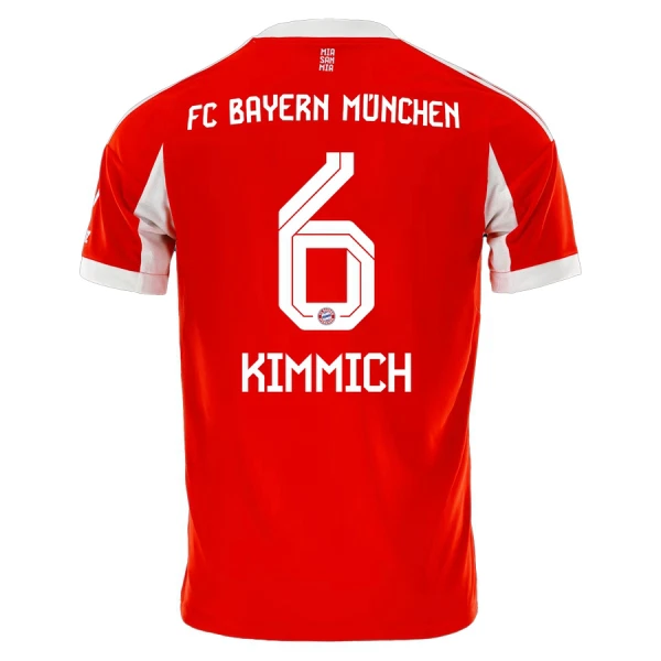 FC Bayern München Joshua Kimmich 6 Pelipaita Miesten Koti 2025-26 FC Bayern München Joshua Kimmich 6 Pelipaita Miesten Koti 2025-26