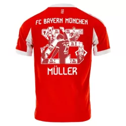 FC Bayern München Thomas Muller 25 Pelipaita Miesten Koti Erityistä 2025-26 FC Bayern München Thomas Muller 25 Pelipaita Miesten Koti Erityistä 2025-26