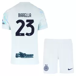 Inter Milan Barella 23 Pelipaita Lasten Vieras 2025-26 Inter Milan Barella 23 Pelipaita Lasten Vieras 2025-26