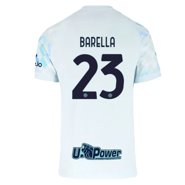 Inter Milan Barella 23 Pelipaita Miesten Vieras 2025-26 Inter Milan Barella 23 Pelipaita Miesten Vieras 2025-26