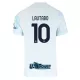 Inter Milan Lautaro Martinez 10 Pelipaita Miesten Vieras 2025-26 Inter Milan Lautaro Martinez 10 Pelipaita Miesten Vieras 2025-26