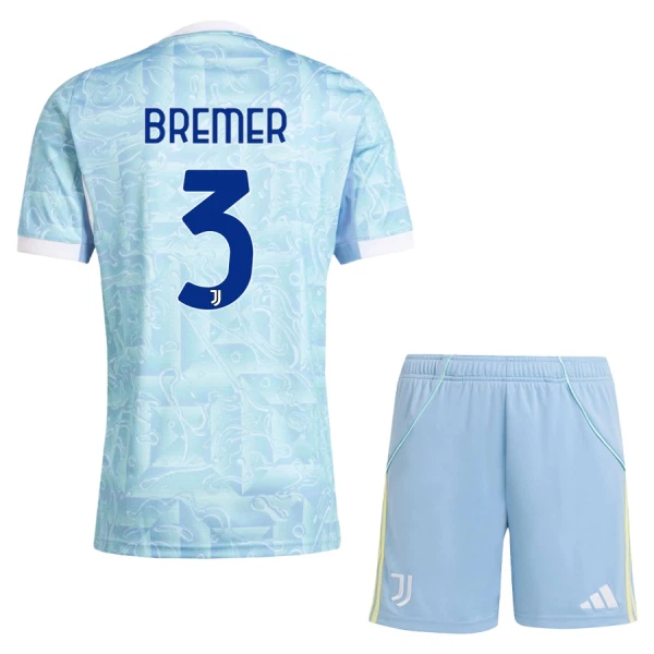 Juventus Bremer 3 Pelipaita Lasten Vieras 2025-26 Juventus Bremer 3 Pelipaita Lasten Vieras 2025-26