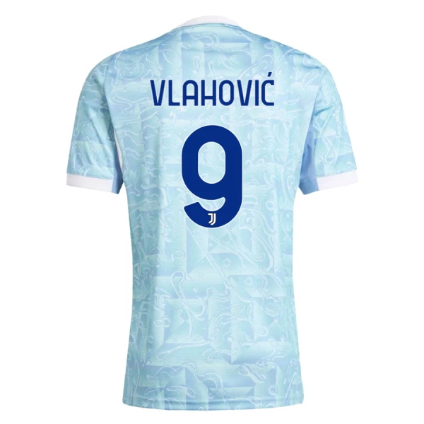 Juventus Vlahovic 9 Pelipaita Miesten Vieras 2025-26 Juventus Vlahovic 9 Pelipaita Miesten Vieras 2025-26
