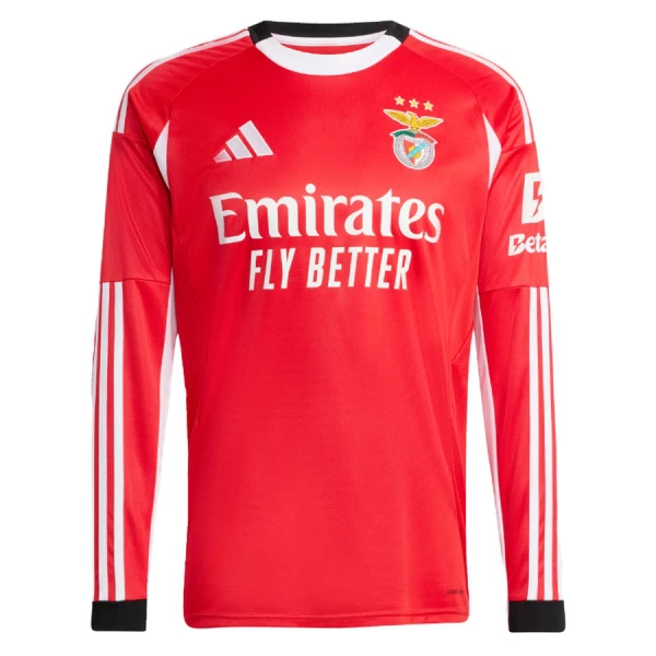 Benfica Pitkähihainen Pelipaita Miesten Koti 2025-26