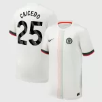 Chelsea Caicedo 25 Pelipaita Miesten Vieras 2025-26