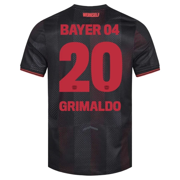 Bayer 04 Leverkusen Alejandro Grimaldo 20 Pelipaita Miesten Koti 2025-26
