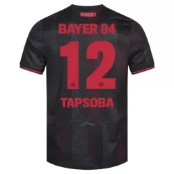 Bayer 04 Leverkusen Edmond Tapsoba 12 Pelipaita Miesten Koti 2025-26 Bayer 04 Leverkusen Edmond Tapsoba 12 Pelipaita Miesten Koti 2025-26
