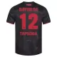 Bayer 04 Leverkusen Edmond Tapsoba 12 Pelipaita Miesten Koti 2025-26