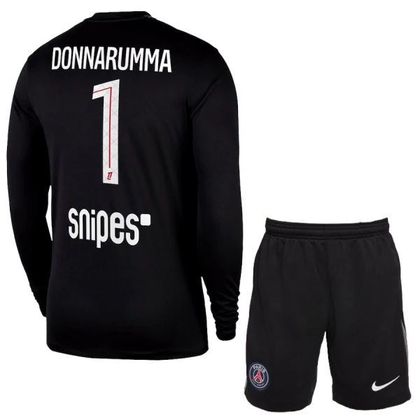 Paris Saint-Germain Gianluigi Donnarumma 1 Maalivahdin Pelipaita Lasten 2025-26 Pitkähihainen