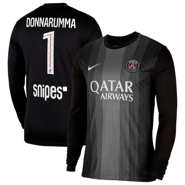 Paris Saint-Germain Gianluigi Donnarumma 1 Maalivahdin Pelipaita Miesten 2025-26 Pitkähihainen