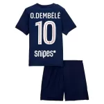 Paris Saint-Germain O. Dembele 10 Pelipaita Lasten Koti 2025-26