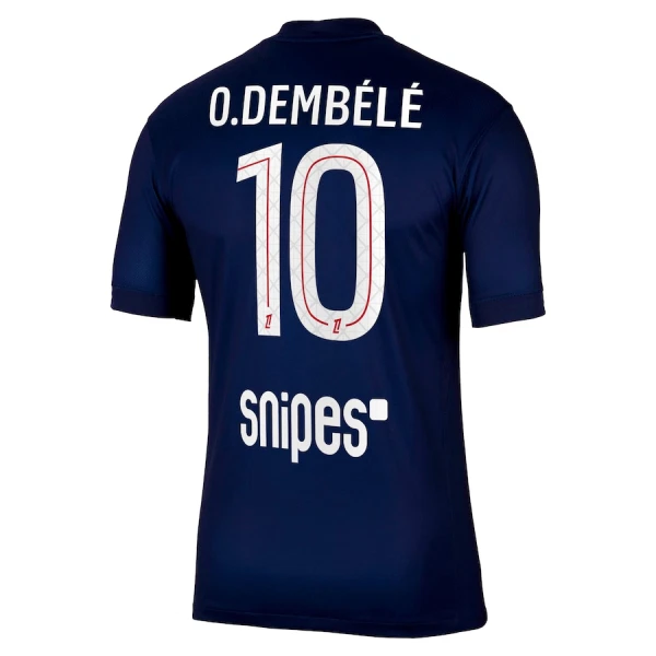 Paris Saint-Germain O. Dembele 10 Pelipaita Miesten Koti 2025-26