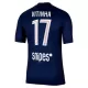 Paris Saint-Germain Vitinha 17 Pelipaita Miesten Koti 2025-26