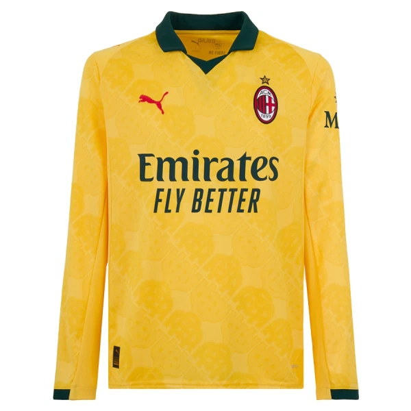 AC Milan Pitkähihainen Pelipaita Miesten Kolmas 2025-26 AC Milan Pitkähihainen Pelipaita Miesten Kolmas 2025-26