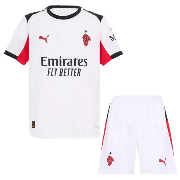 AC Milan Ricci 4 Pelipaita Lasten Vieras 2025-26