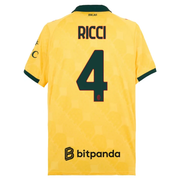 AC Milan Ricci 4 Pelipaita Miesten Kolmas 2025-26 AC Milan Ricci 4 Pelipaita Miesten Kolmas 2025-26