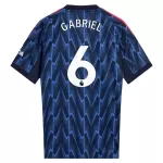 Arsenal Gabriel 6 Pelipaita Miesten Vieras 2025-26